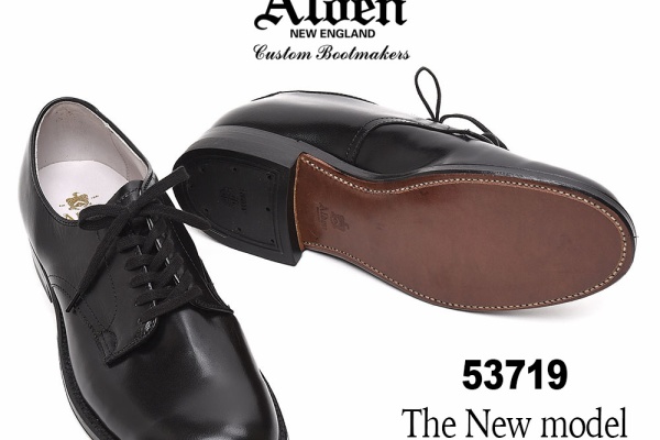 オールデン Alden ミリタリーラスト 外羽根プレーントゥ 379X 379Xラストのミリタリープレーントゥ】オールデン 53711-Natoriya