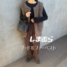 しまむらの「SHプードルファーベスト」の使用感レビュー！シンプルコーデに映える、ほど良いボリューム感が素敵な一着。羽織るだけでオシャレ感が増す手軽さが最高♪