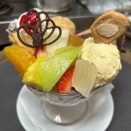 喫茶室メニュー✨プリンアラモードです