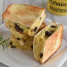 *芳醇な香り*と甘さ！ラムレーズン＆さつまいもの洋風ホットサンド