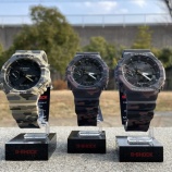 『G-SHOCK カモフラージュ柄に染まった2月新作モデル』の画像