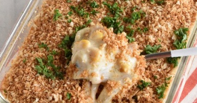 揚げない！成形しない！スコップカニコーンクリームコロッケ