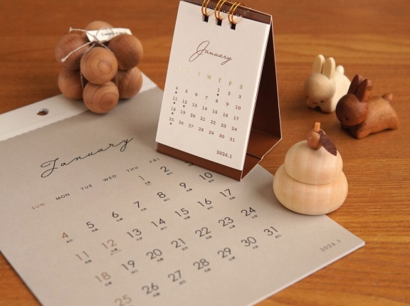 【100均】便利でおしゃれな『カレンダー』みつけた！毎年リピートしたいお気に入りアイテム！