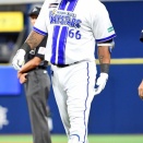 【悲報】 ビシエド 肉離れ　初のCS出場が絶望的に…