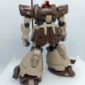 HGUC ドム・トローペン（ユニコーンver.）　製作　塗装