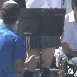 【GIF】JKの太ももは太い方がいい？