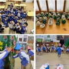 『年少さんと年中さんがクリスマスの準備を始めました。』の画像