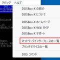 DOSBox-X で TCP/IP を利用可能にする