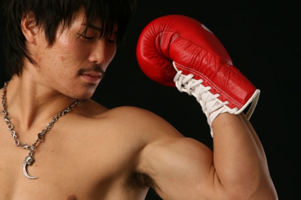 直筆サイン入り日高和彦(ボクサー)