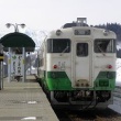懐かしいかな 異色の編成 キハ47+キハ40 只見線・只見駅
