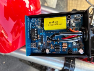 OSR-CDIのピックアップ信号を330Ωと820Ωを切り替えるジャンパー