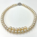 真珠ネックレスの長さ変更