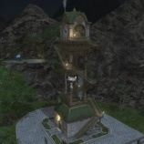 『FF14 私の無人島にアイランドクロックタワーが出来ましたヾ(〃^∇^)ノ』の画像