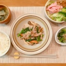 常備菜と残り物晩ごはんとコンビニスイーツ