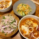 イカ入りスンドゥブチゲで晩ごはん