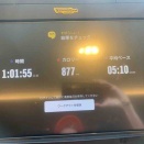 11月24日朝ラン12㎞トレッドミル