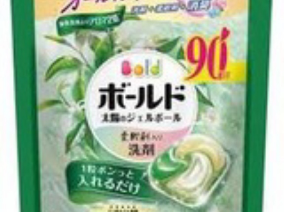 【2,249円】ボールド ジェルボール 柔軟剤入り 60個 グリーンティー＆ネロリの香り 洗濯洗剤 詰め替え