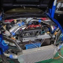 インプレッサGVB　納車、ICやパイピングなどの作り方