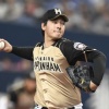 有原航平(25) 10勝 13敗 防御率4.74 169回 4完投 K/BB2.26 WHIP1.38