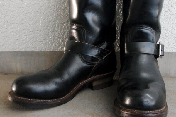 バイカーファッション・ブログ - 黒エンジニア(茶芯)・9268