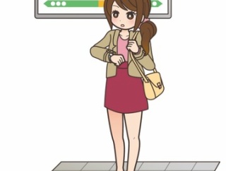 【画像】 渋谷駅の素人美女が見つかってしまうｗｗｗ