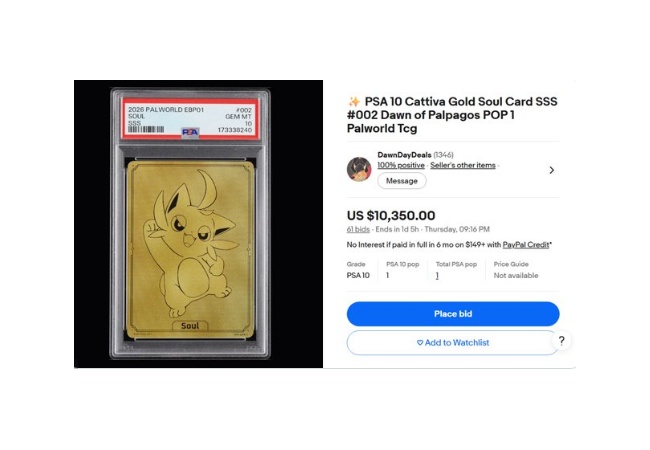パルワカード34日で1万ドルへ！海外識者「リザードンを打ち負かした！希少性には歴史は必要ない！」