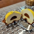 「ＣＨＥＥＳＥ ＷＯＮＤＥＲ」の塩キャラメルレモン生チーズケーキ"ＣＡＭＥＬ ＹＥＬＬＯＷ"✨
