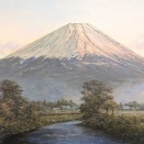 「富士秋色」P8号｜中村英夫・富士山06