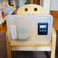 お孫くんの笑顔が見たくて100均はしご　工作の日