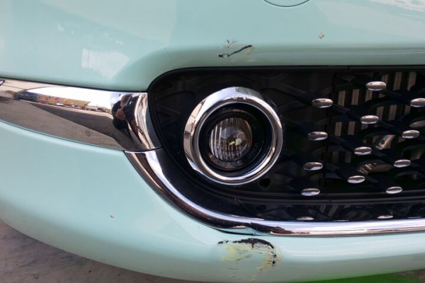 車 バイクのキズ修理 板金塗装 全塗装 トラック架装 施工例 愛媛県松山市ナップファクトリー メッキ