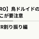 鳥ドルイドの落とし穴？ STRについて 補足