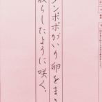 考えるペン習字