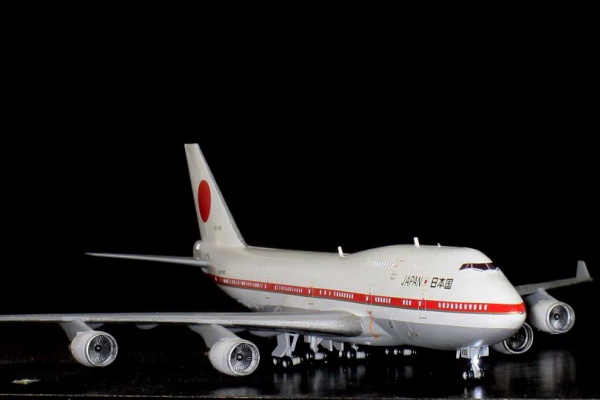 ハセガワ 政府専用機 ボーイング747-400 思いがけなかっ 1/200