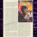 6140：ランスのカルチャーマガジン“ROCKY RAMA” スタローン特集号『コブラ』ロシア語？のポスター