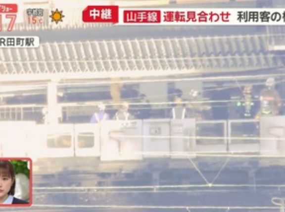 【悲報】JR山手線と京浜東北線が停電の影響で運転見合わせ 再開の見込み立たず