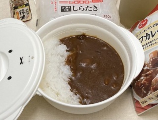 【しらたきダイエット】あく抜き不要しらたきカレー。［26.04.23.Thur.］