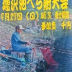 増沢池のへら鮒