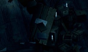 滑らかに崩れ落ちる家具の動きが怖すぎる