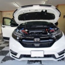 ホンダのCR-Vに本格的なアンプ付ウーハー取り付け♪
