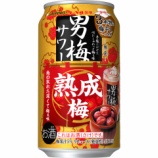 『【数量限定】深い余韻を味わう「サッポロ 男梅サワー 熟成梅」』の画像