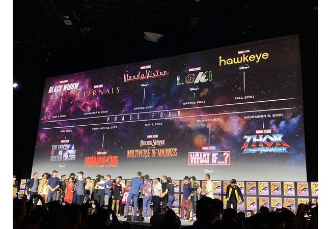 マーベル新作映画発表ｷﾀ━━━━━━(ﾟ∀ﾟ)━━━━━━!! 	