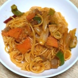 『甘さ控えめナポリタンレシピ』の画像