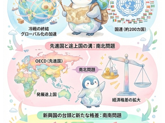 【図解】世界の国々がつながることで生まれた格差