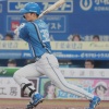 石井一成８試合連続安打　適時打で６点目「変化球がバットの先に当たりラッキー」