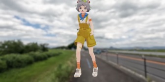 【VTuber】ぽんぽこの走り方の癖が強いと話題に