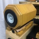 ペーパーコーンの点音源スピーカー音質改善完了です。