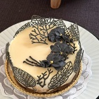 モノトーンがカッコいい♪コーヒーチュイルケーキレッスン＆認定講師試験