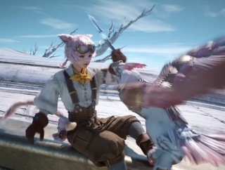 【FF14】白銀トレーラーの語り部の老婆、新キャラのヴィスナ説が浮上。ヒカセンたちが老婆の尻尾がピンクなことに気が付く