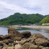 『能登地震前後の輪島市門前町の海岸の変化』の画像