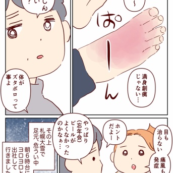 つつつ…！痛風の季節